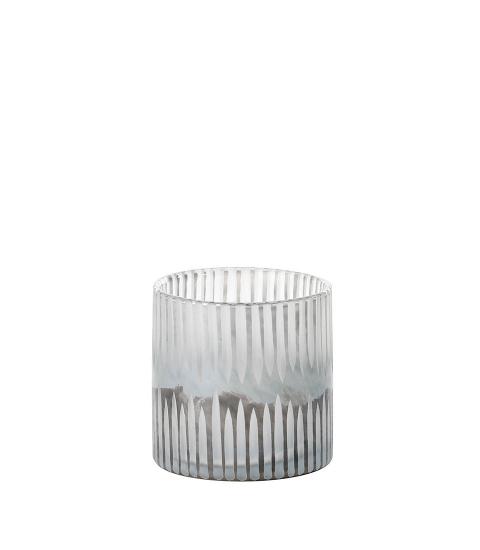 Short vase candle holder