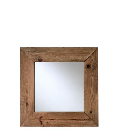 Square mirror frame