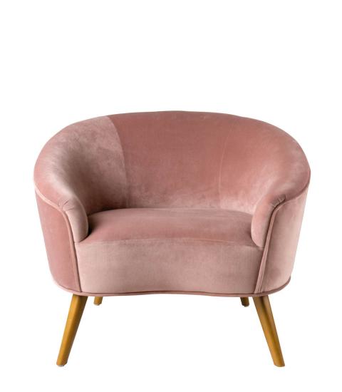 Armchair, pink