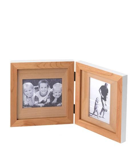 Small double photo frame
