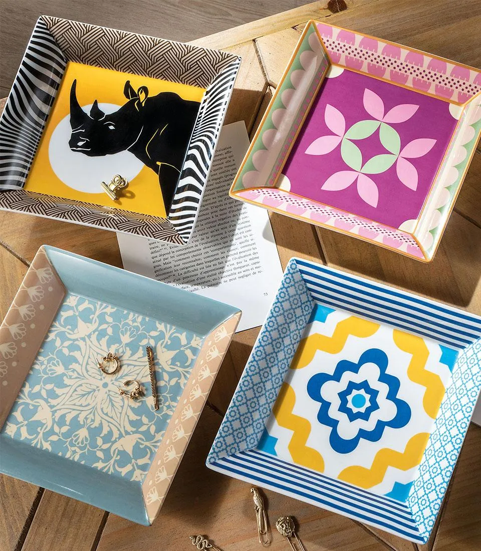 Svuotatasche quadrato Zambia