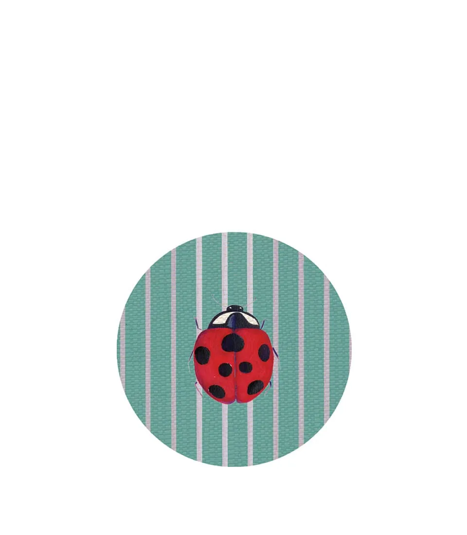 COASTER, TEAL GREEN, Ø10 - COCCINELLA