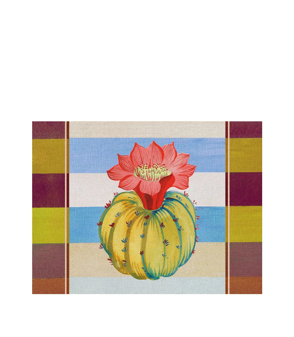 Rigid placemat Ø39x29,5 - Cactus Grusonii