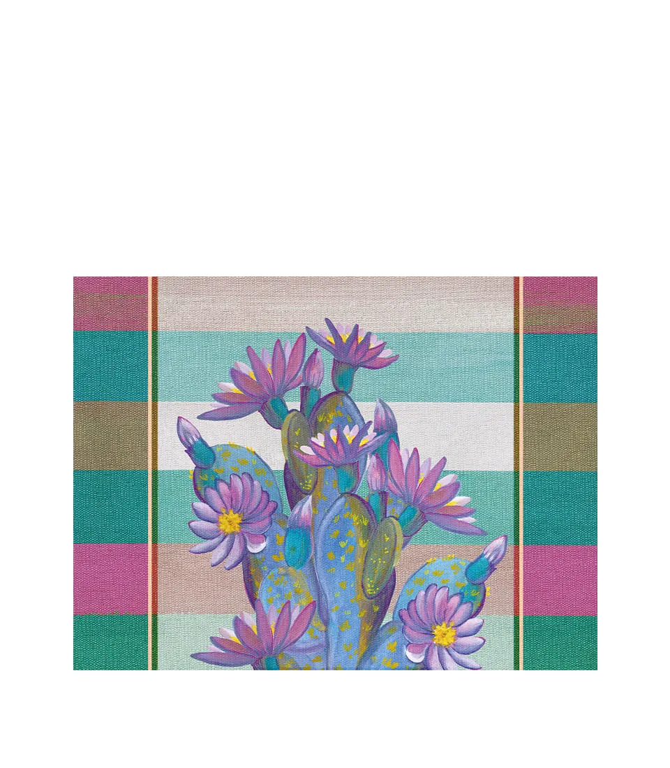 Rigid placemat Ø39x29,5 - Cactus Beavertail