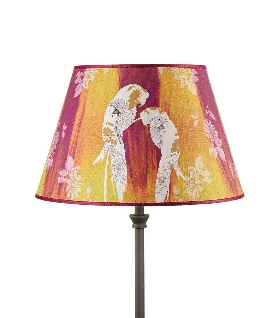 Paralume conico - Pappagalli