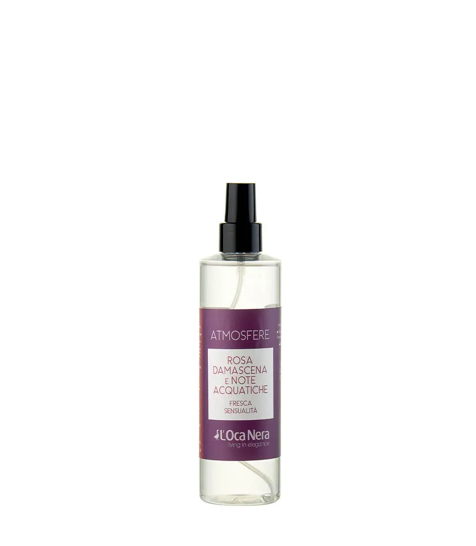 Fragranza spray Rosa Damascena e Note Acquatiche 250 ml