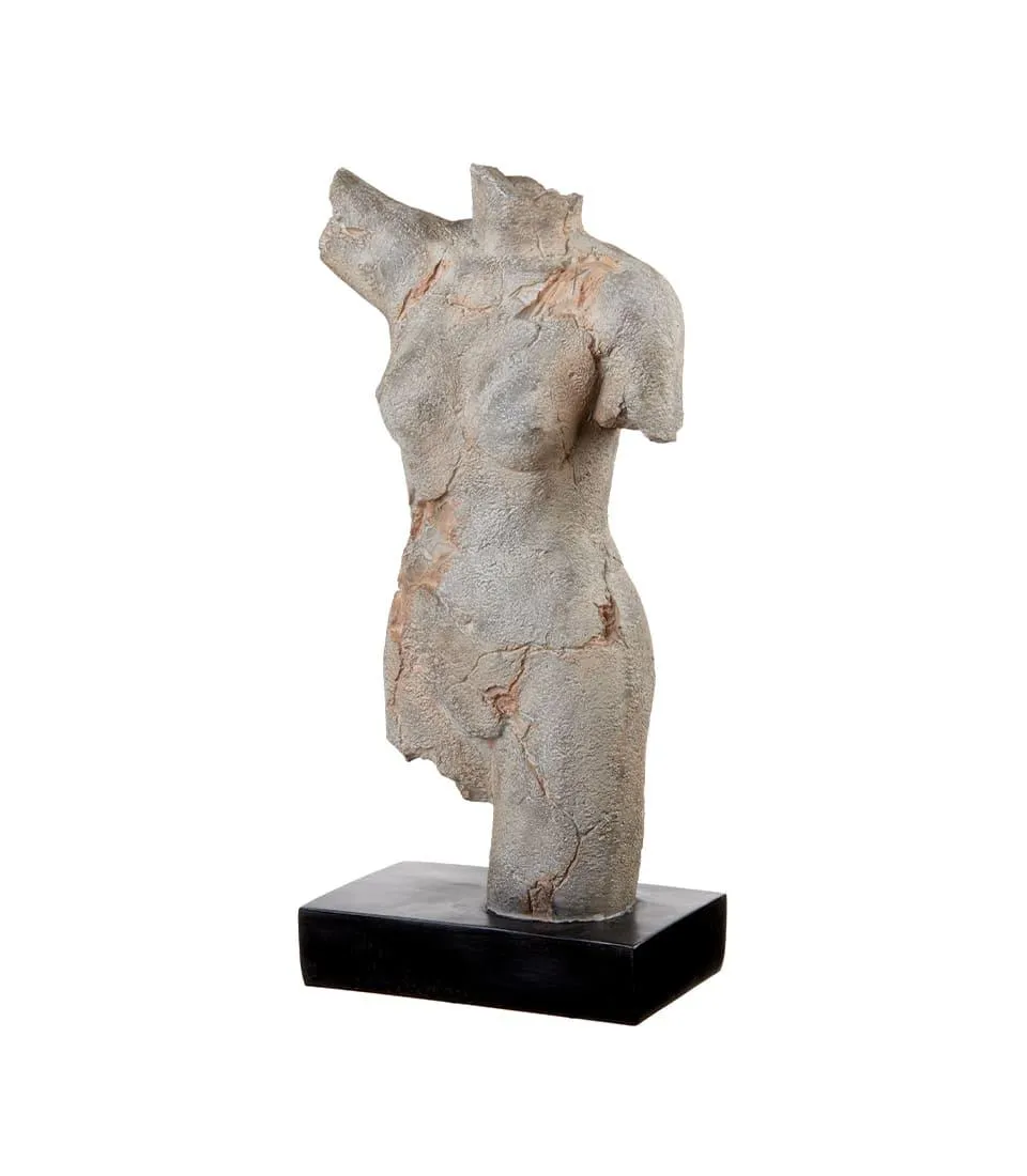 Scultura decorativa busto donna