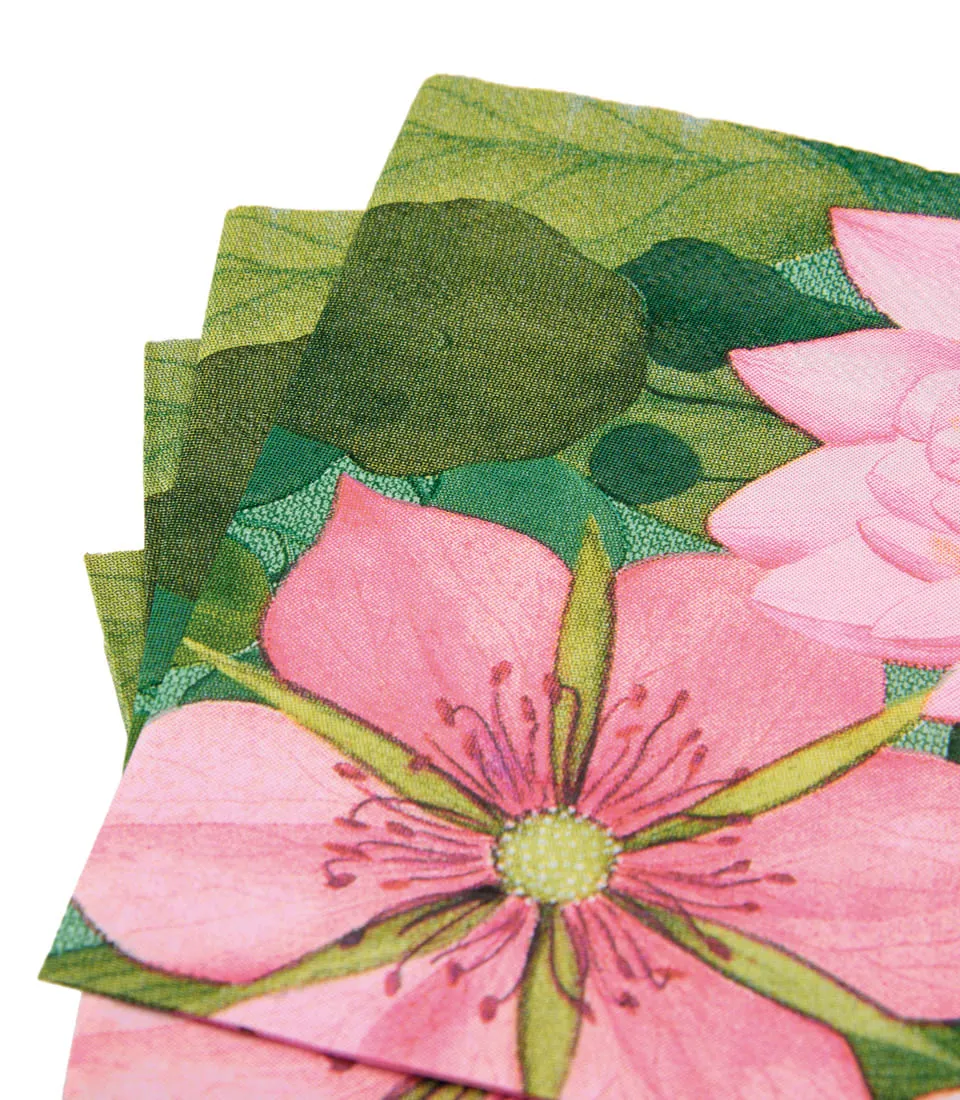 Isola bella - Tovaglioli di carta 25x25 cm  confezione da 20 pz
