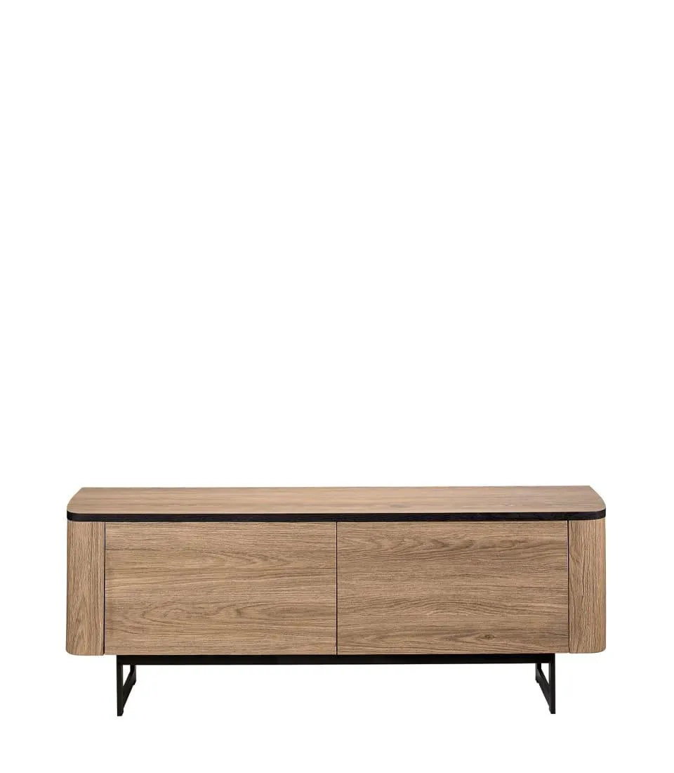 Short two-door cabinet