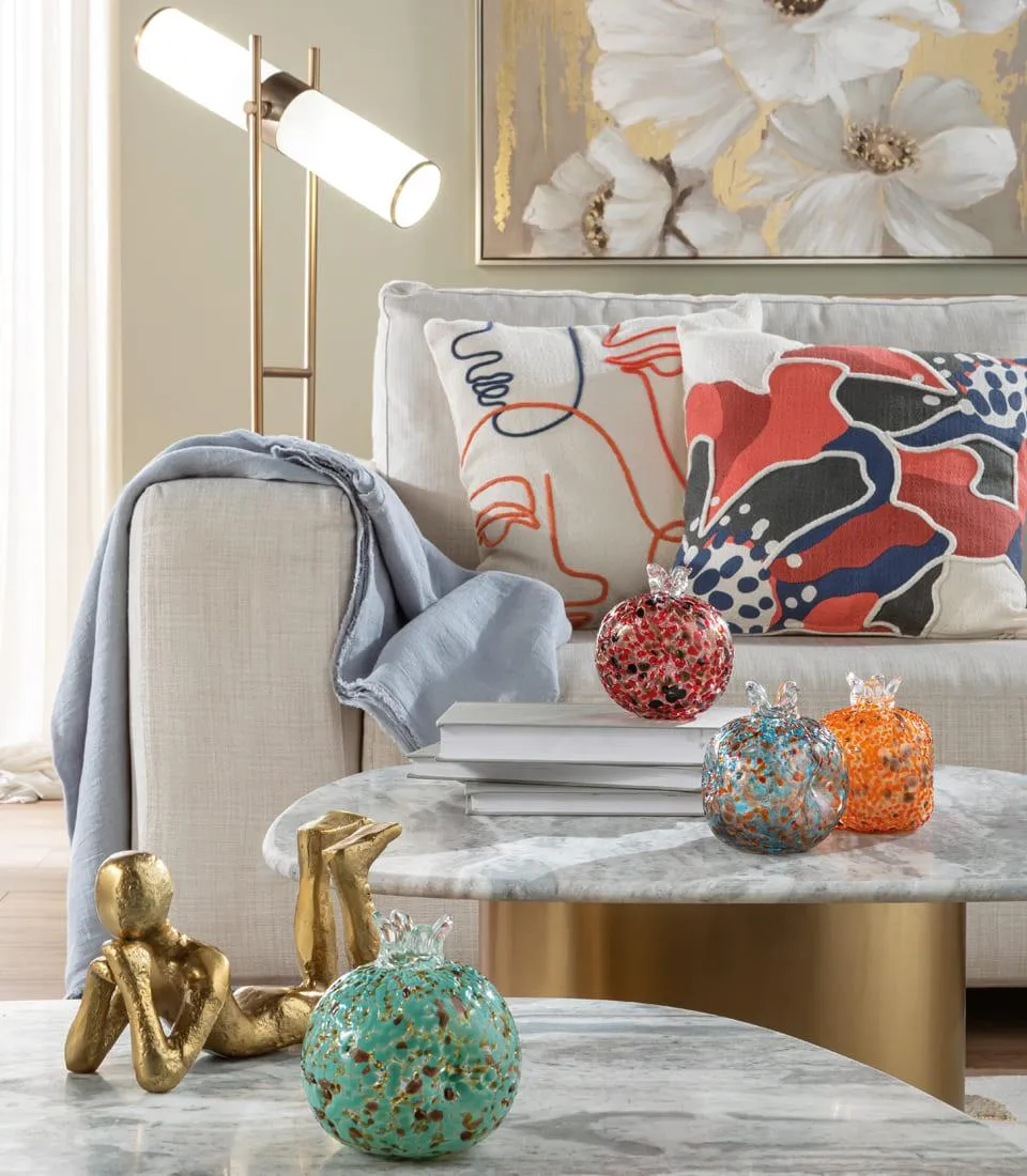 Decorative Pomegranate - set 4 pcs.