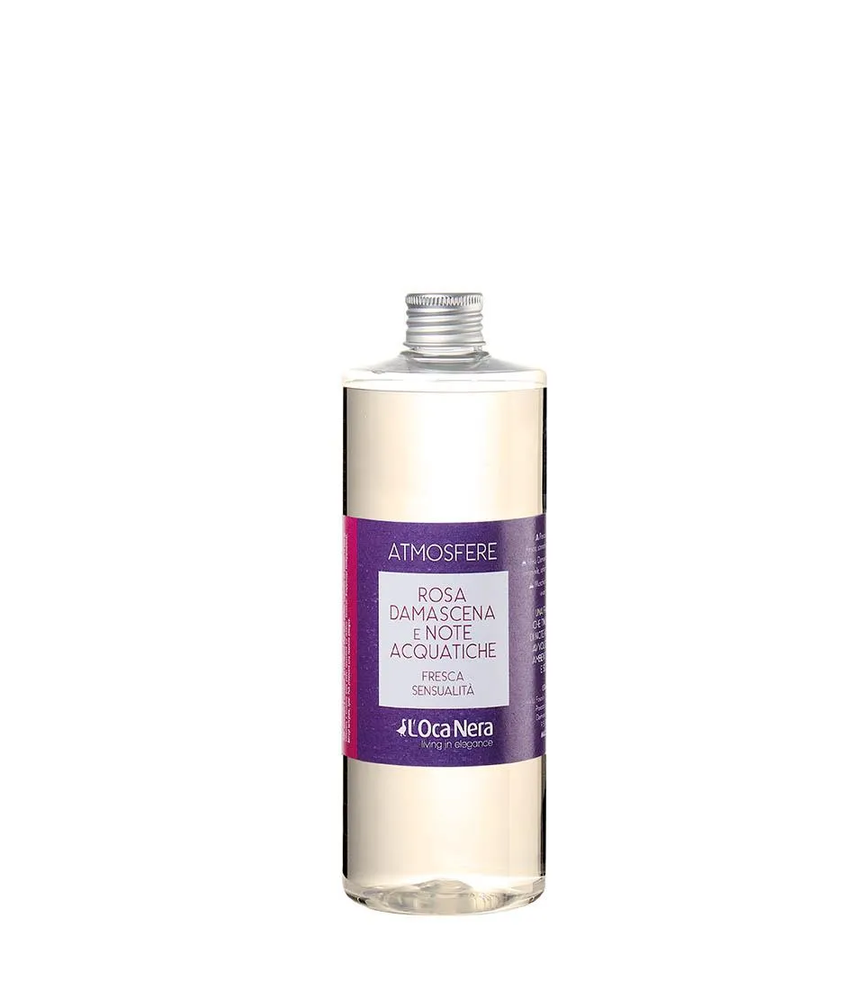Fragranza Rosa Damascena e Note Acquatiche 500 ml