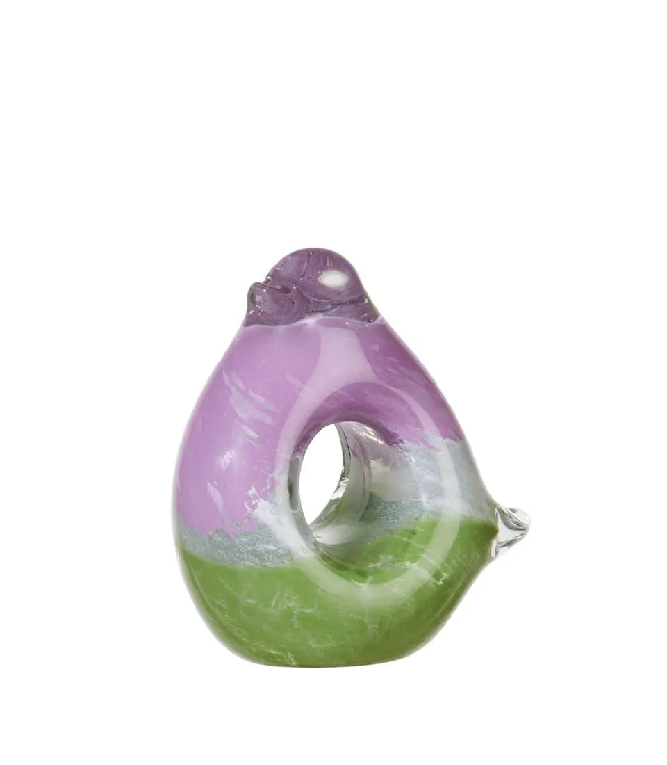 Uccellino decorativo - Set 4 pz