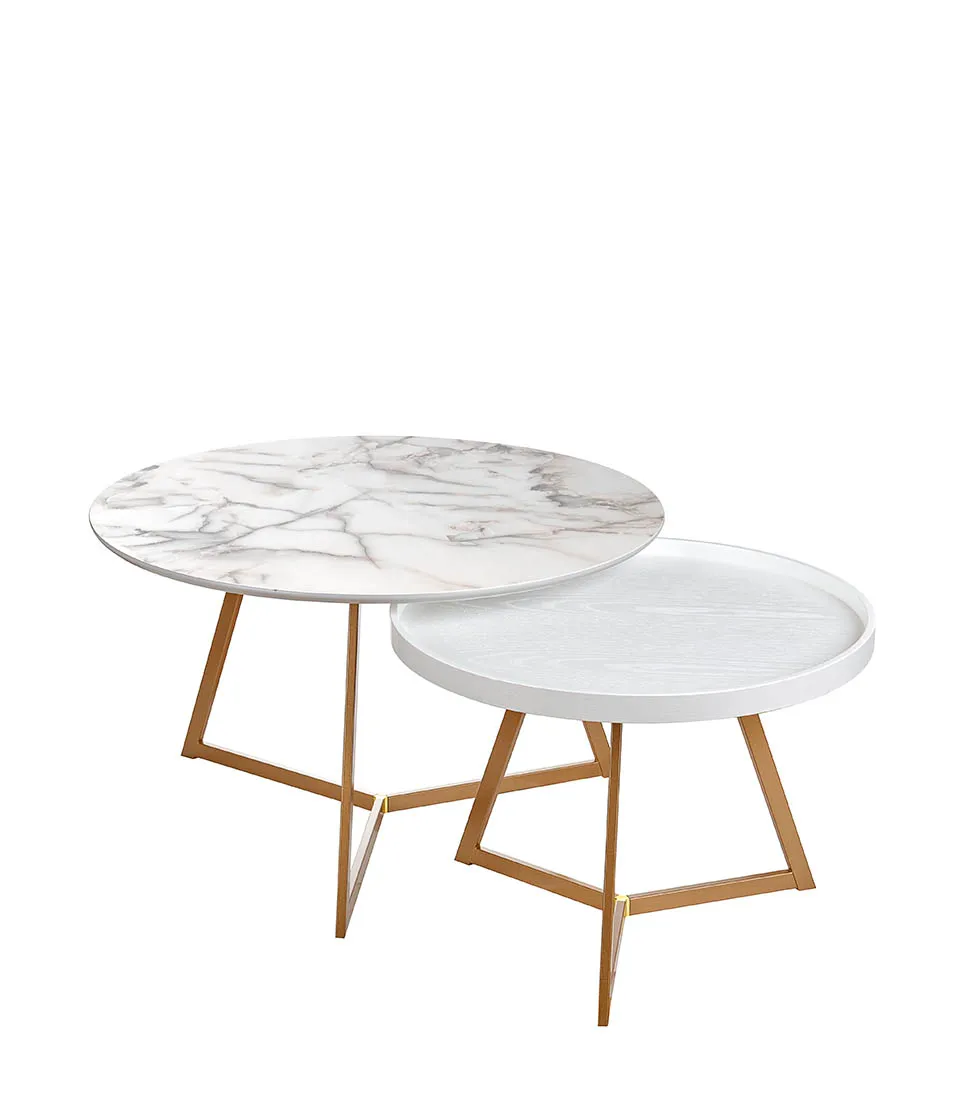 Round tables - set 2 pcs
