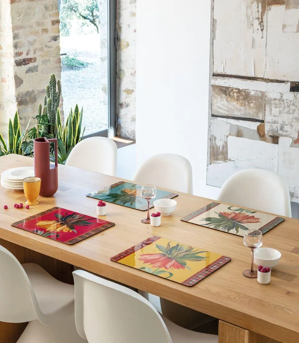 Rigid Placemat, magenta - Fritillaria