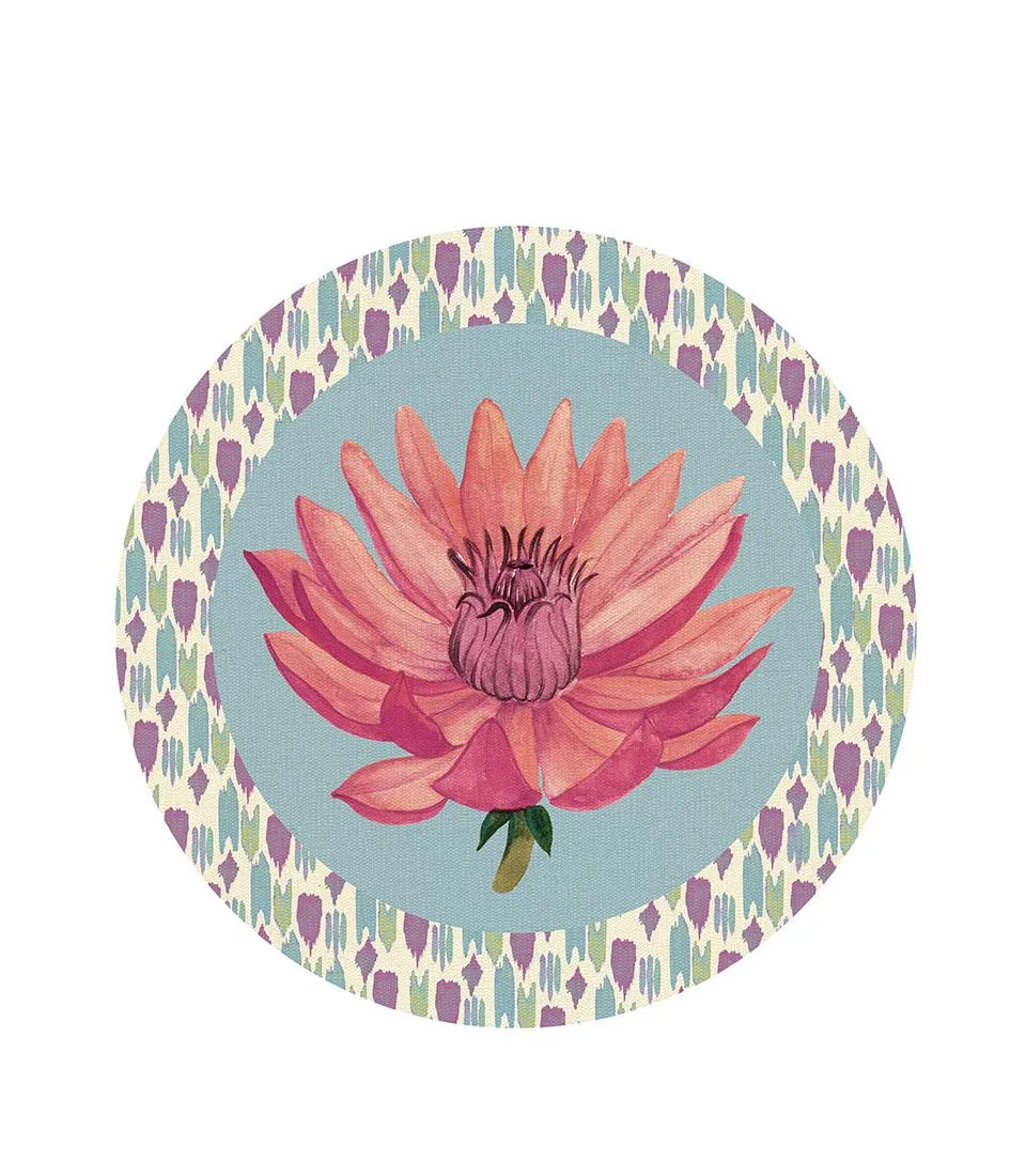 Tovaglietta rigida celeste - Riflessi di Loto