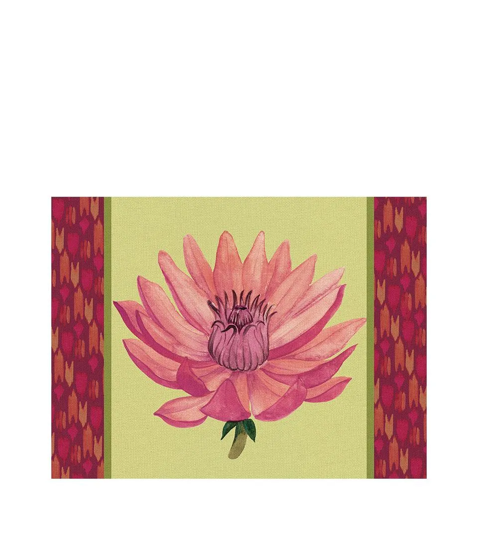 Rigid Placemat, lime - Riflessi di Loto