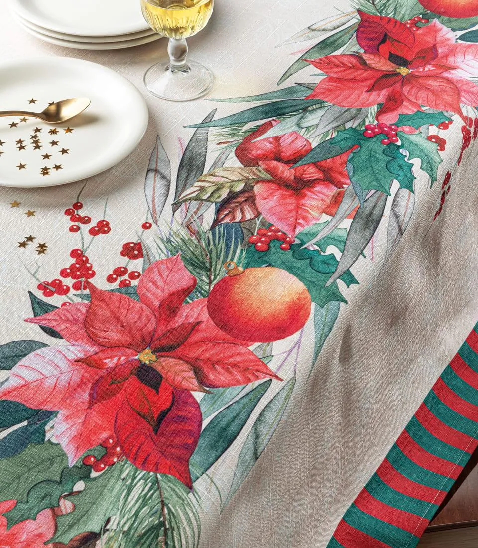 Stelle di Natale - stain-resistant tablecloth