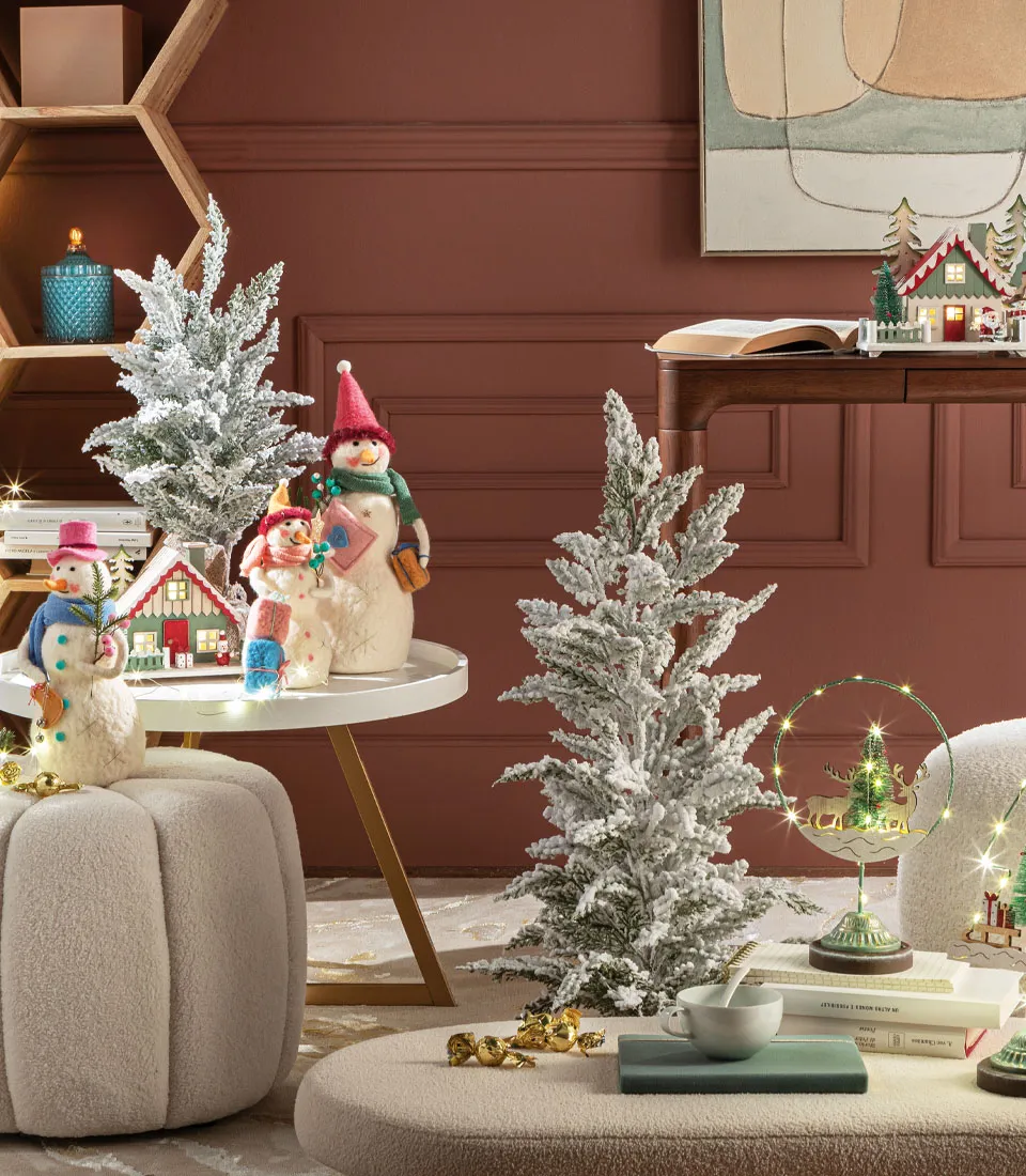 Albero grande decorativo