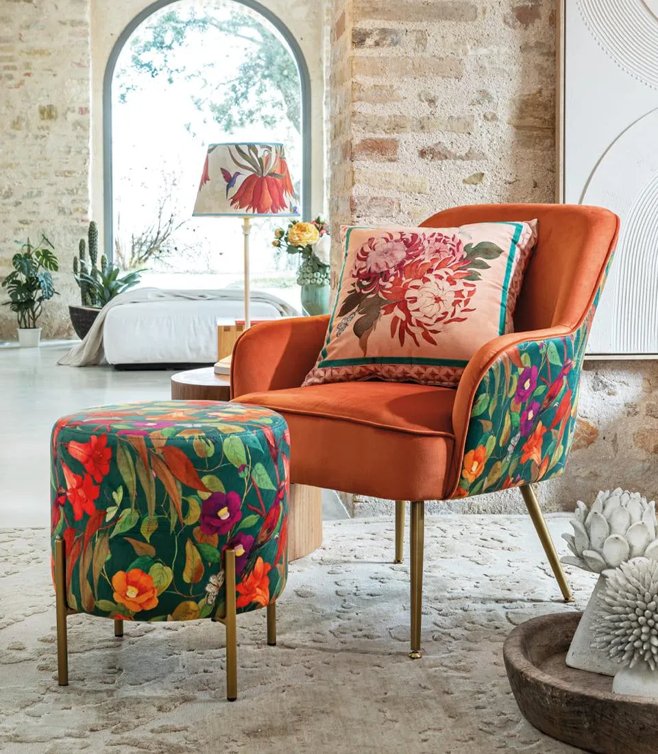 Paralume conico - Colibrì