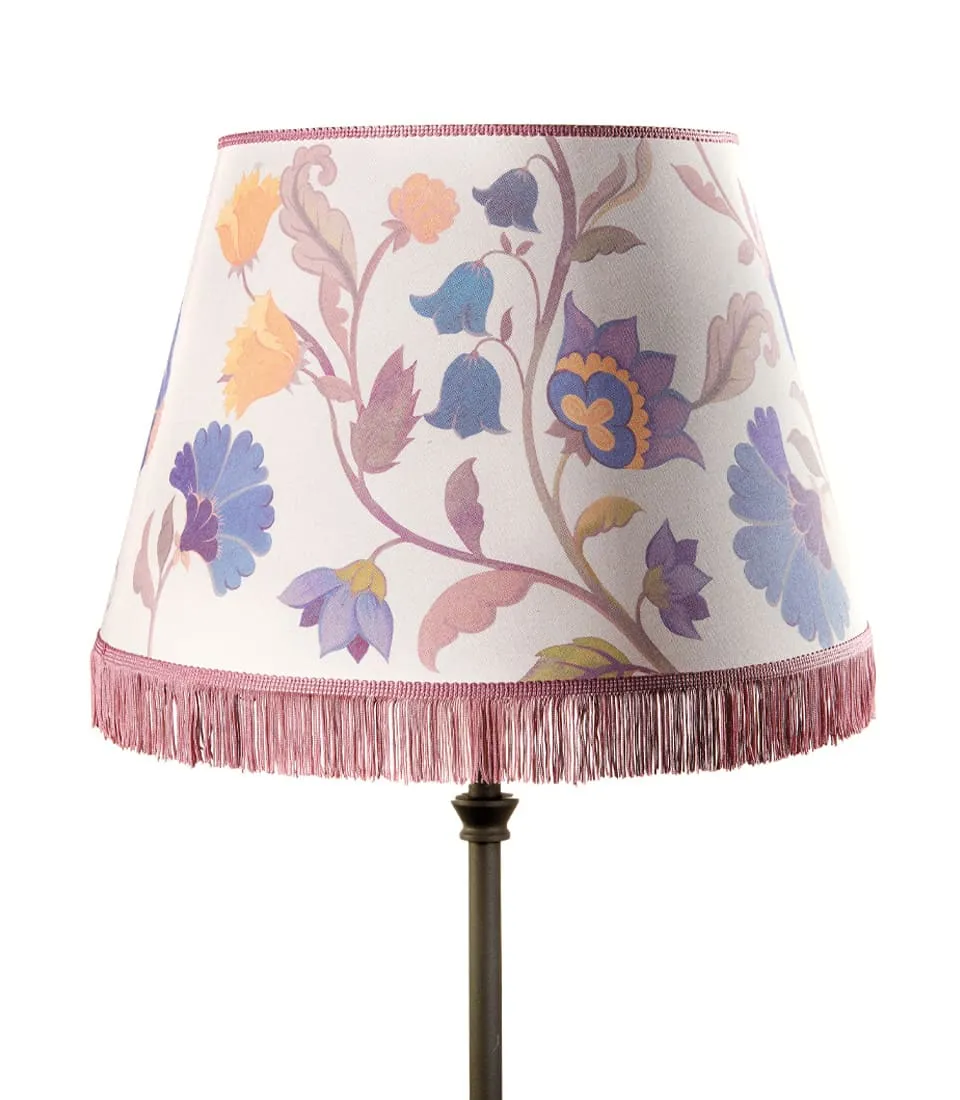 Conical shade with fringes - Bloomfield