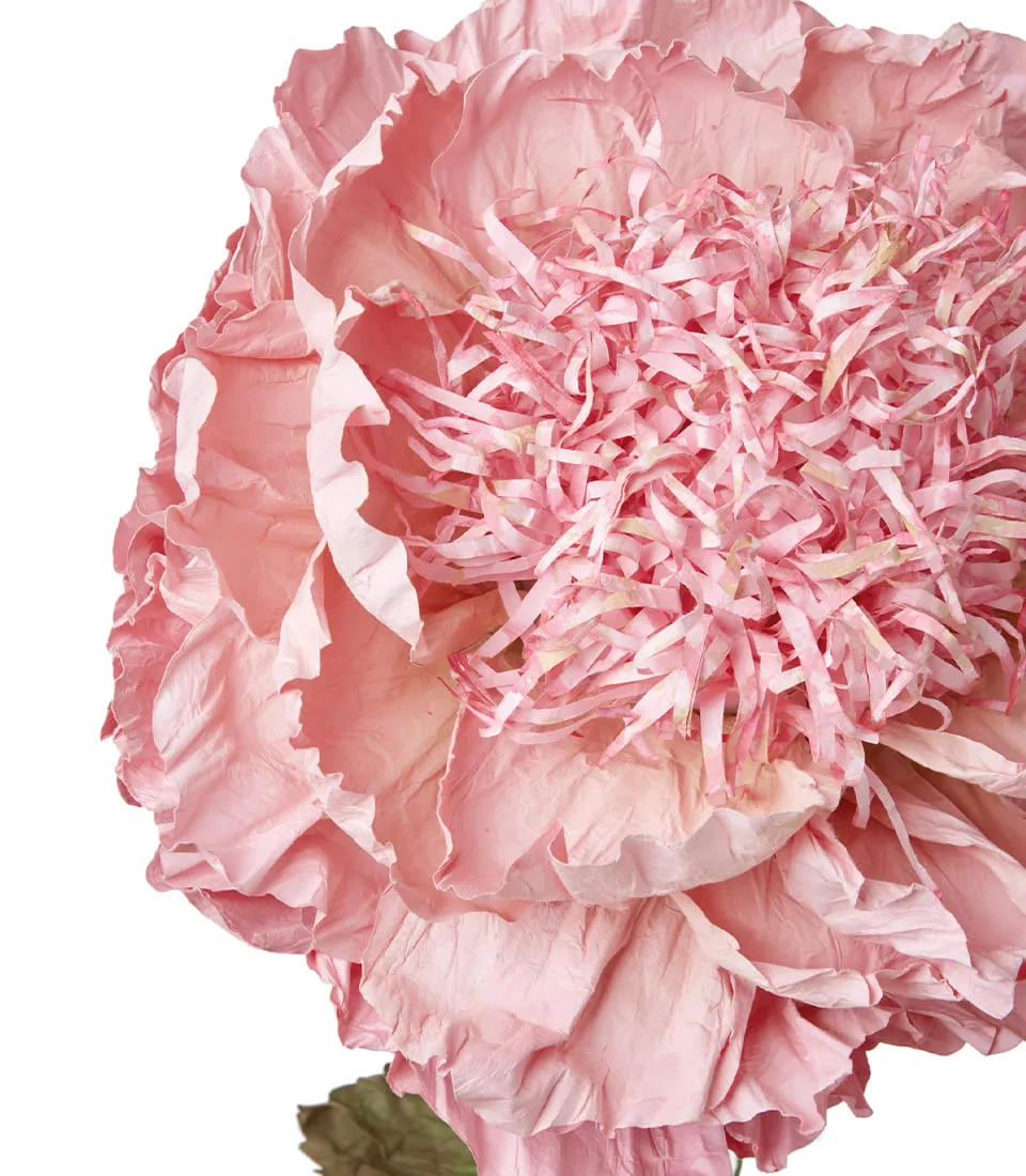 Decorative flower with base 115h - Rose