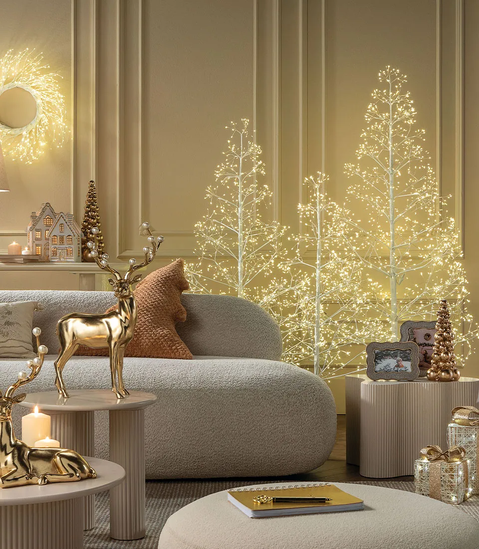 Albero bianco con MICROLED
