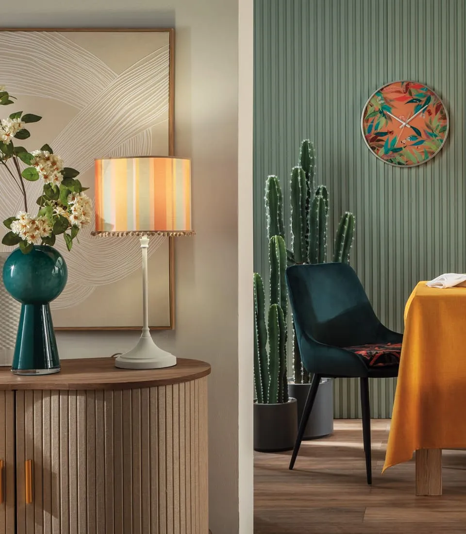 Small cylindrical shade with Pompons - Millerighe