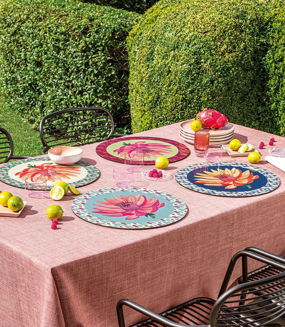 Rigid Placemat, lime - Riflessi di Loto