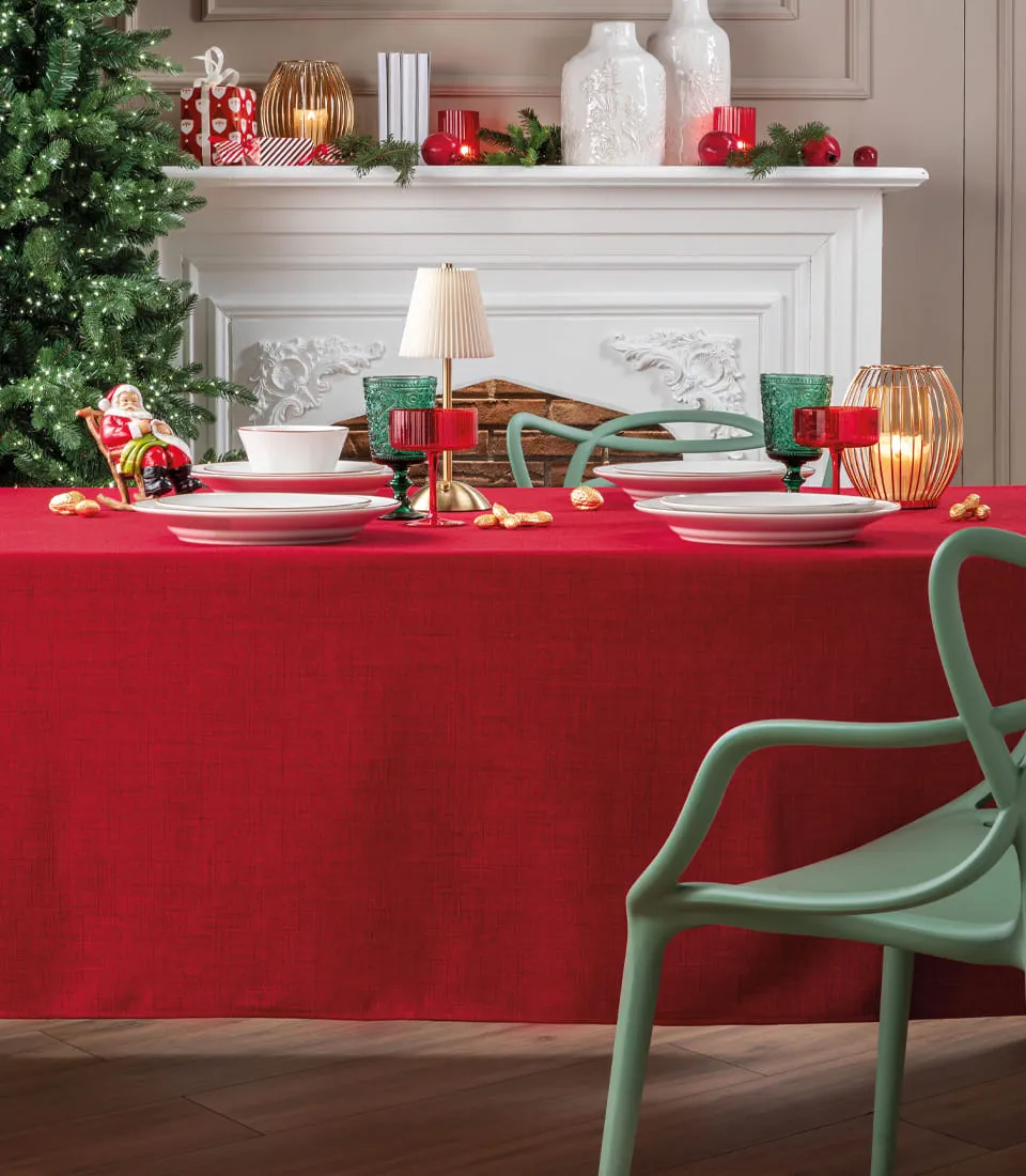 Rosso - stain-resistant tablecloth