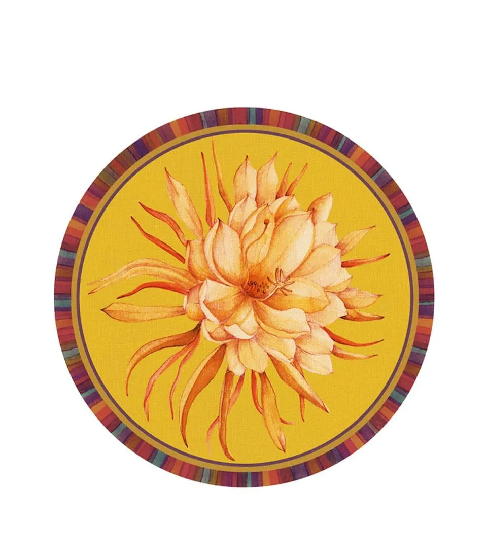 Rigid Placemat, yellow - Protea Reale