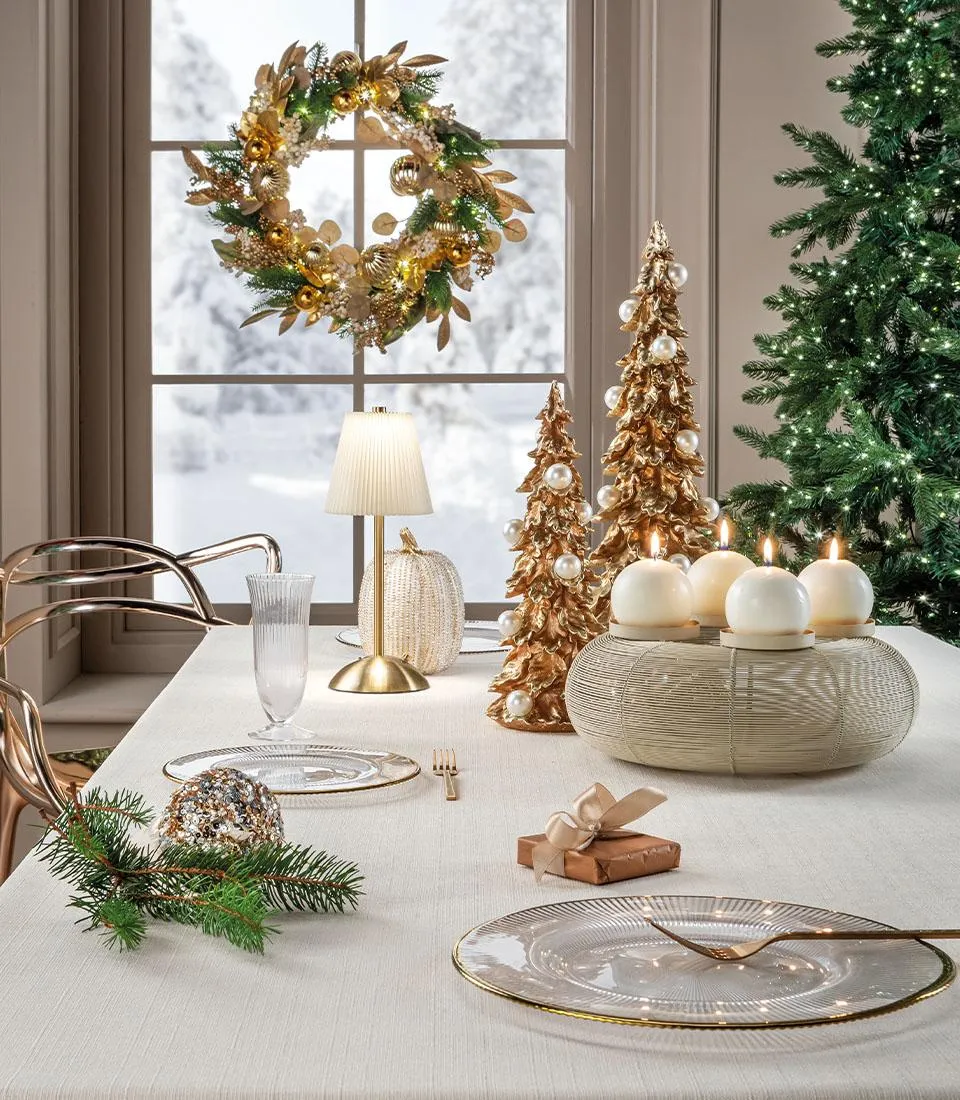 Centrotavola portacandele grande