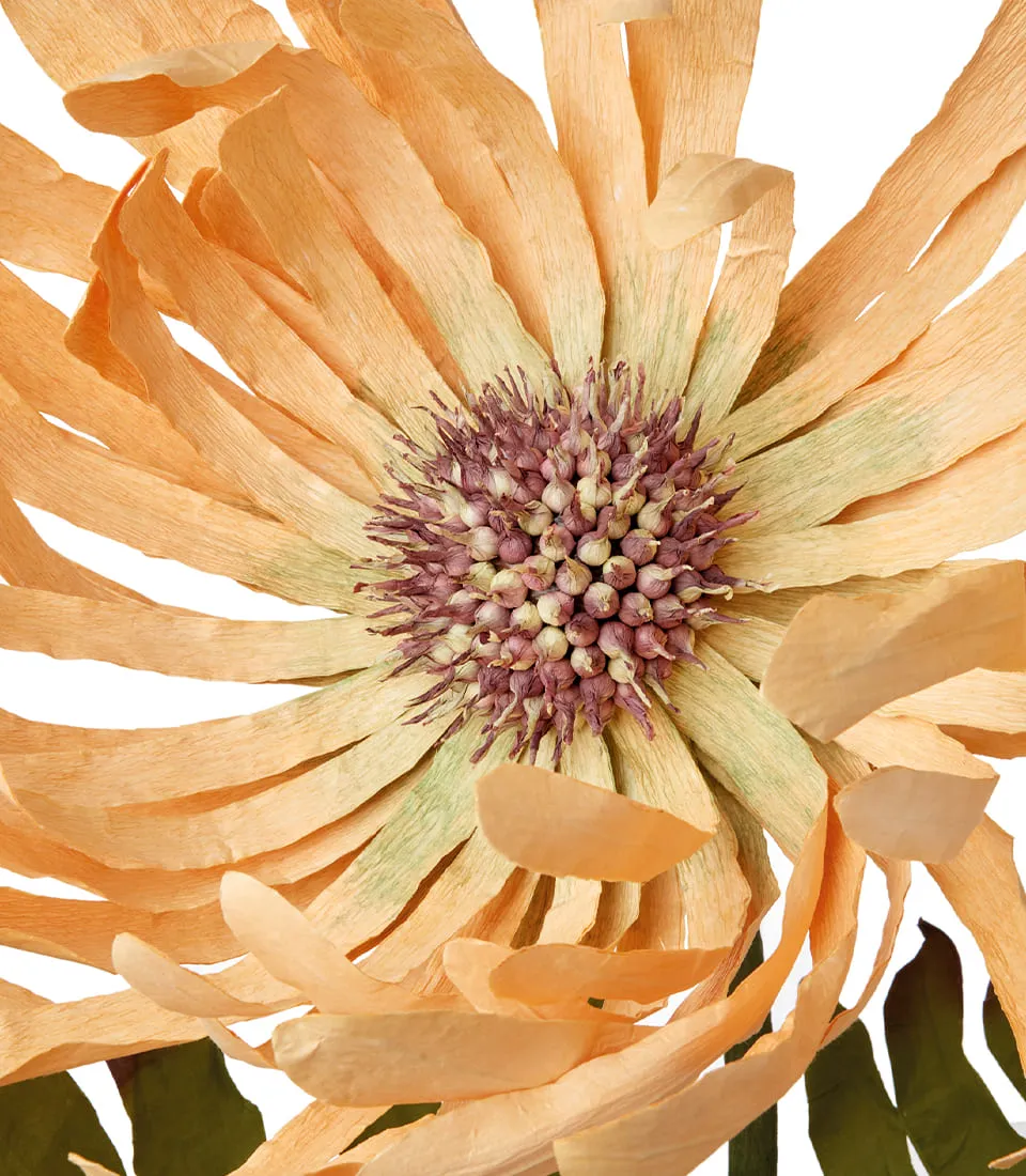 Decorative flower with base 125h - Sunflower