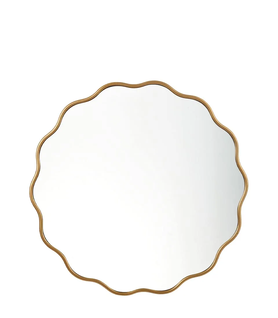 Round mirror frame