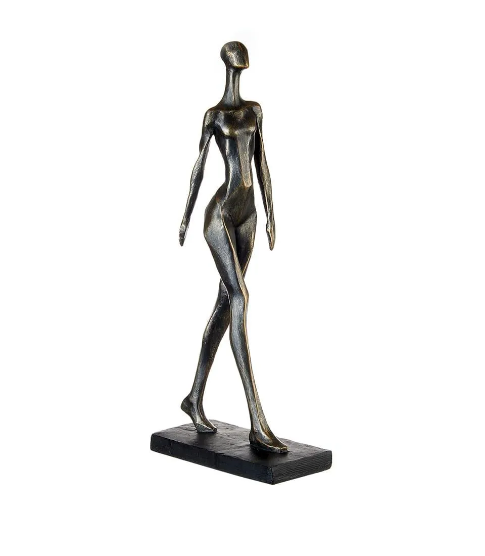 Scultura decorativa donna