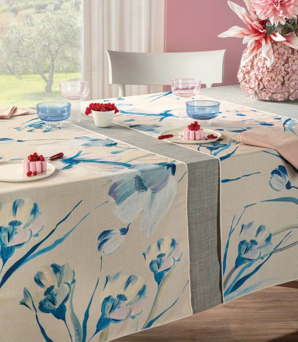 Alhambra - Runner antimacchia 50x155