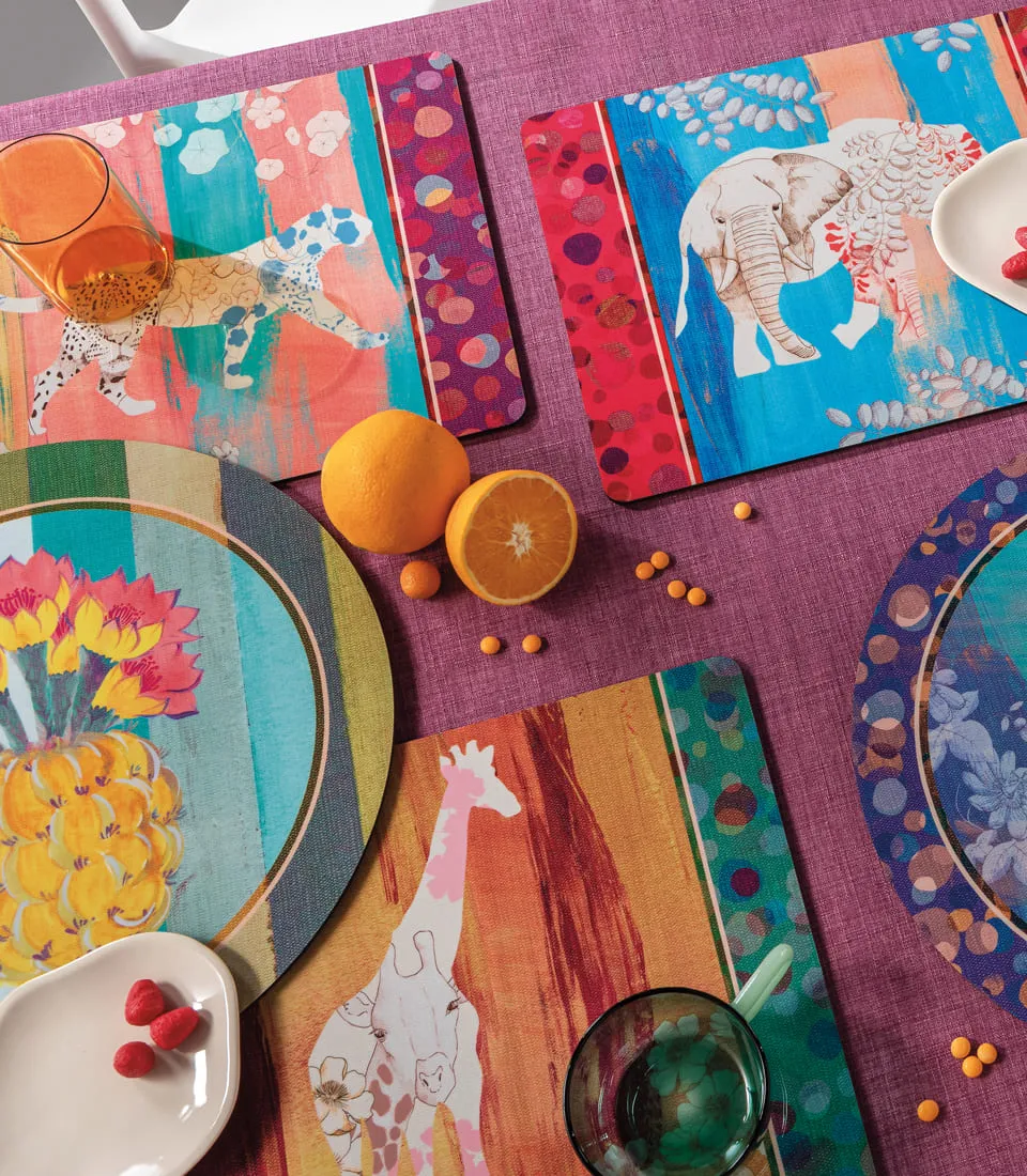 Rigid placemat Ø39 - Cactus Grusonii