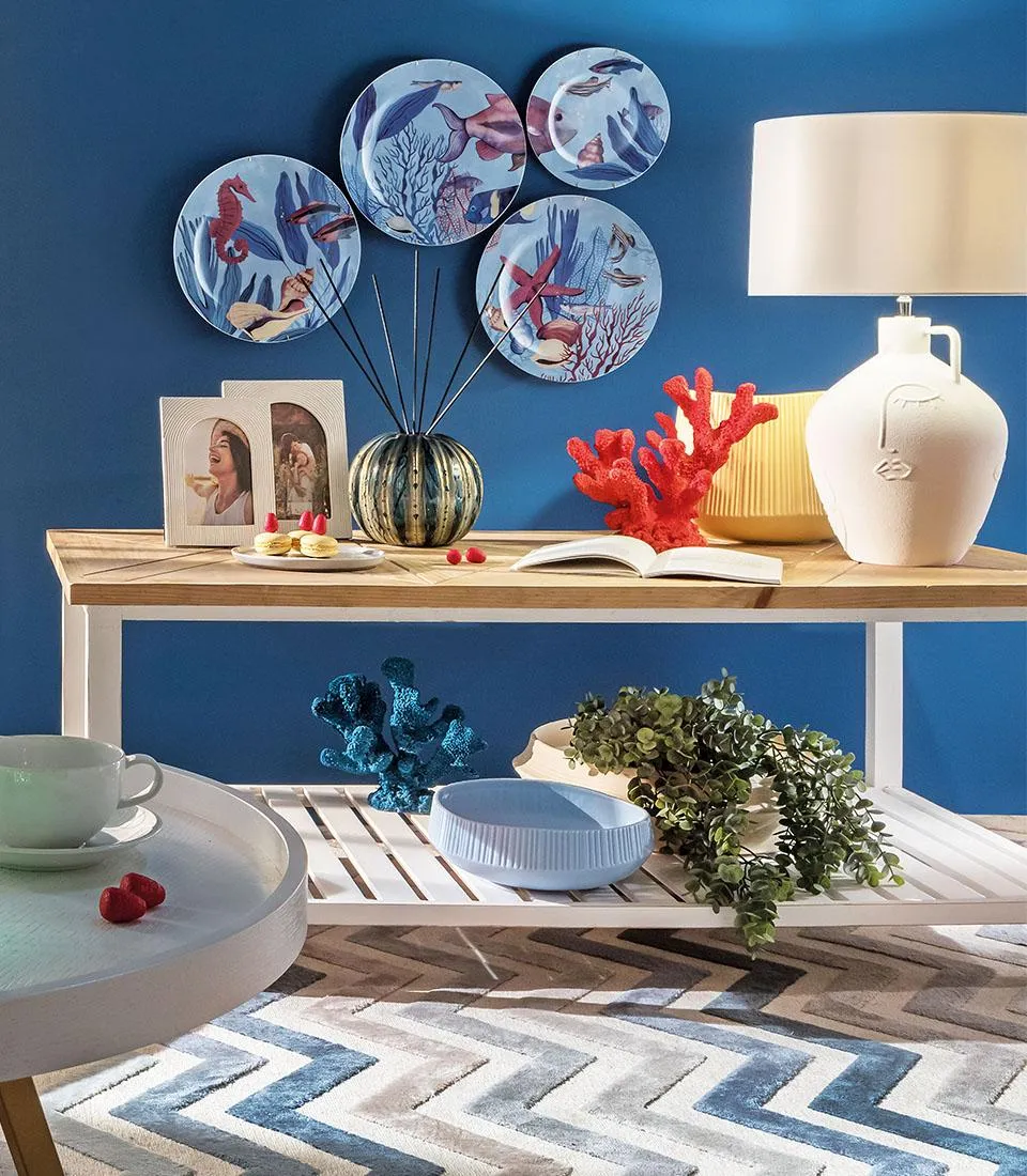 Decorative Wall Plates Malè - set 4 pcs.