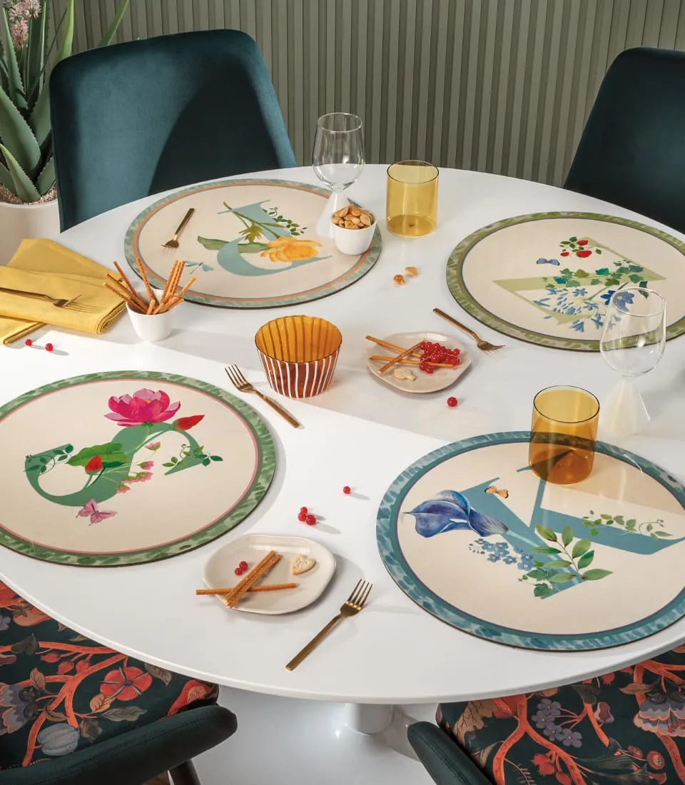 Tovaglietta rigida - monogramma B