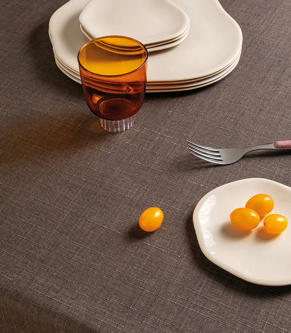 Cacao - stain-resistant tablecloth