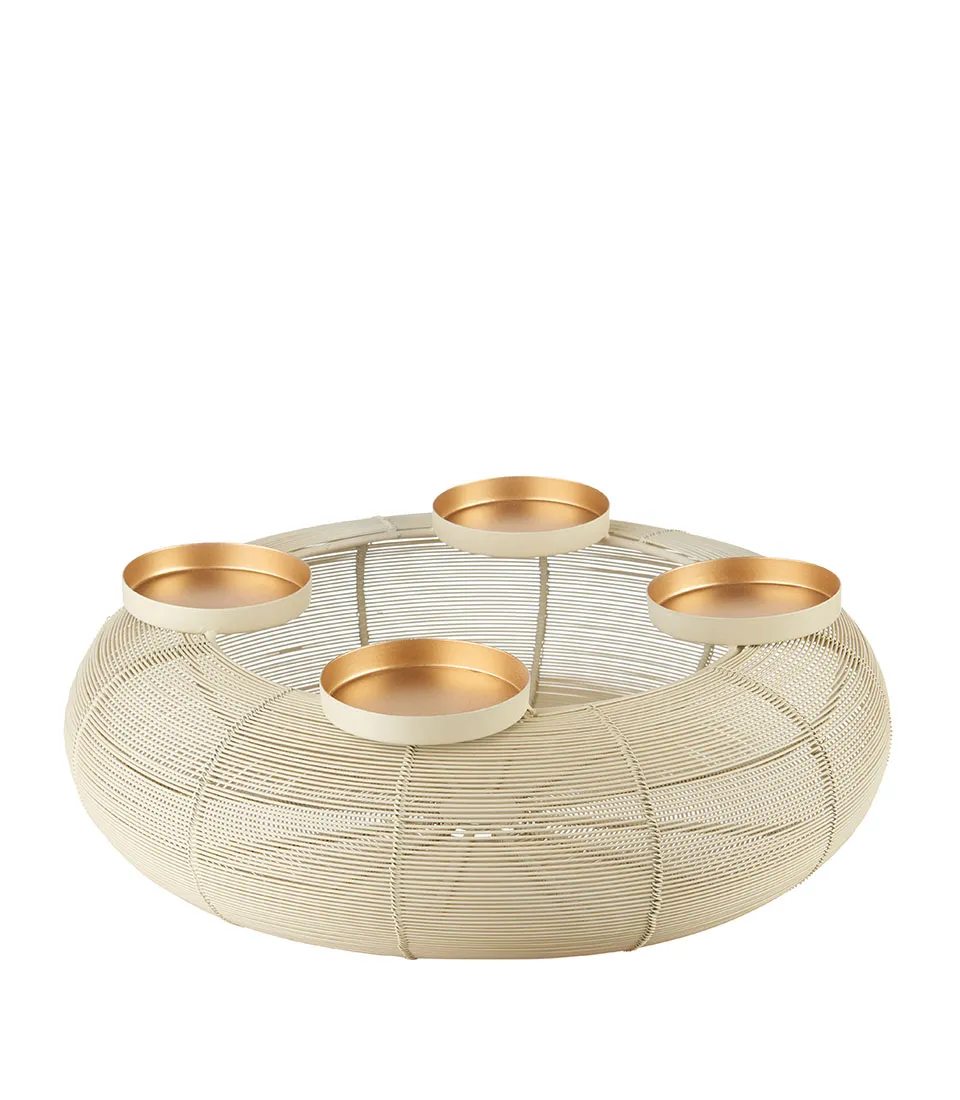 Large centerpiece candle holder