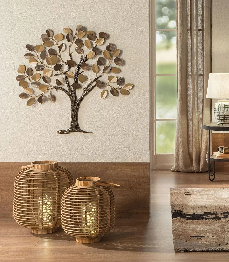 Short lantern with leds