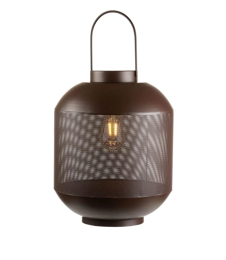 Large lantern with led bulb