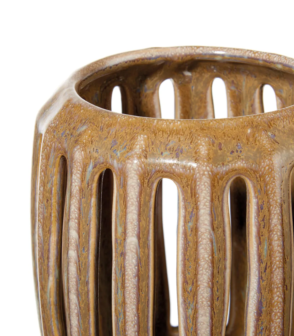 Short candle holder