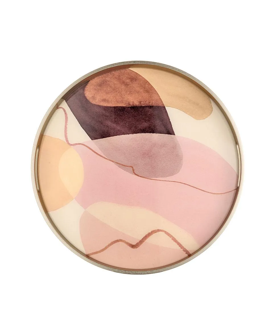 Round Tray - Dune di Seta