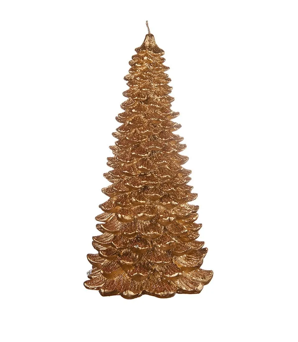 Large golden candle tree