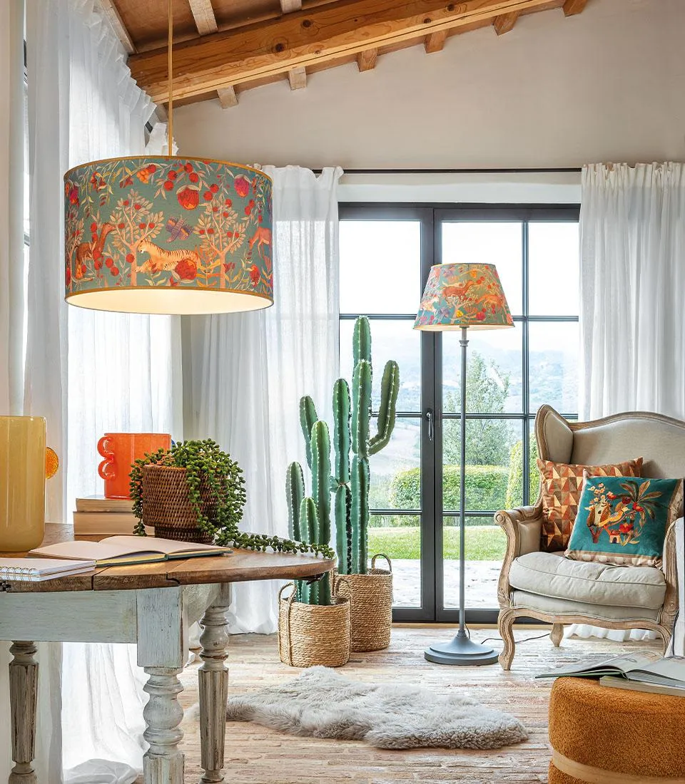 Cylindrical Pendant Shade - Tigri