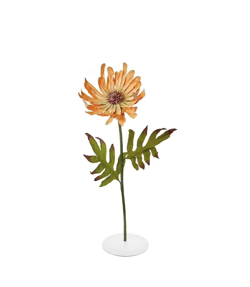 DECORATIVE FLOWER WITH BASE 125H - SUNFLOWER
