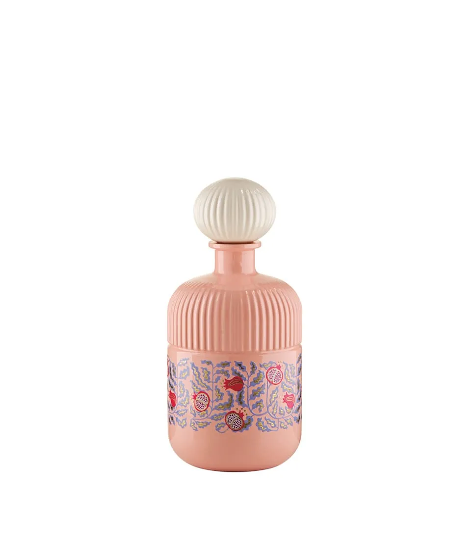 TRAME FIORITE - DECORATIVE BOTTLE WITH LID, 0.70 L