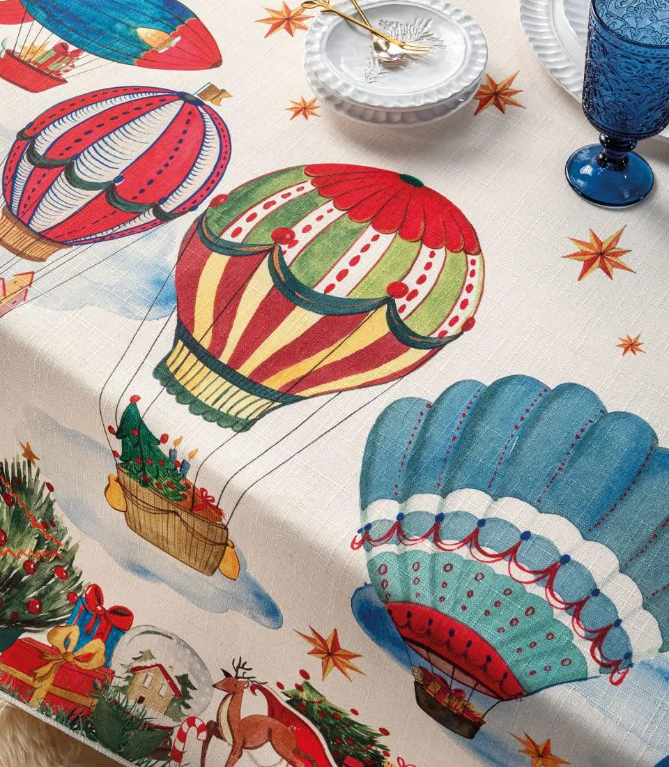 Mongolfiere - stain-resistant tablecloth