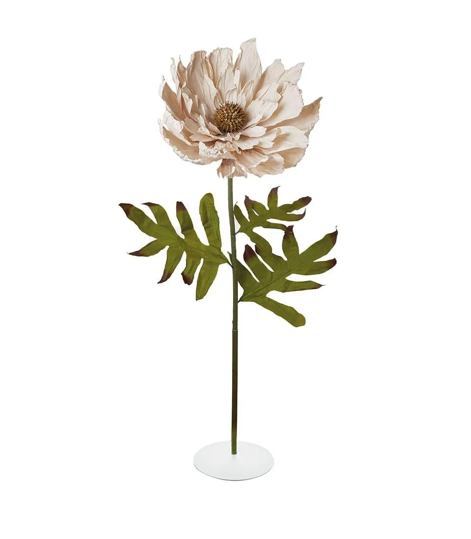 DECORATIVE FLOWER WITH BASE 190H - DAHLIA